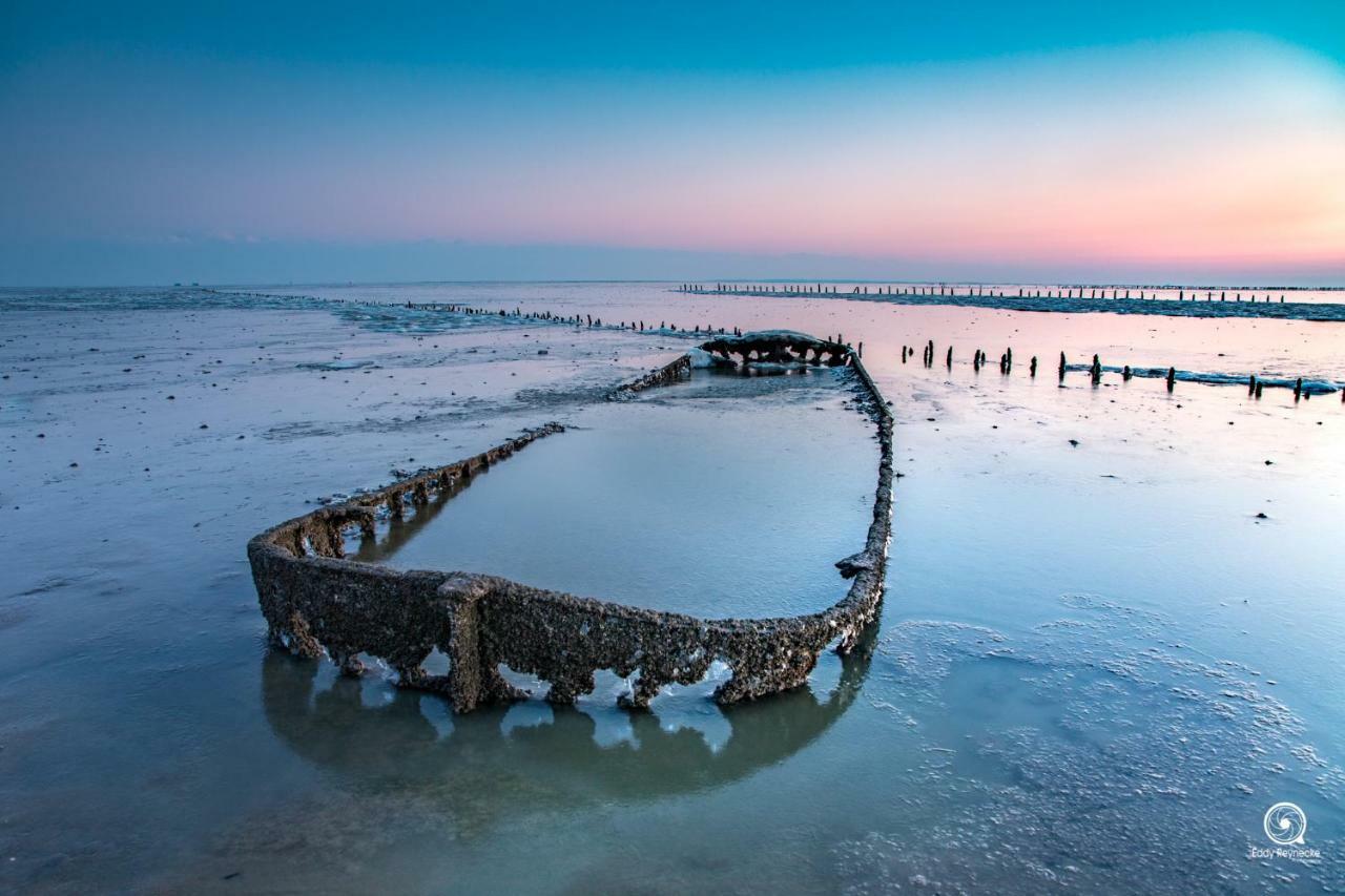 Wadsuper Vakantiewoning Paesens Moddergat Aan De Waddenzee Exteriér fotografie