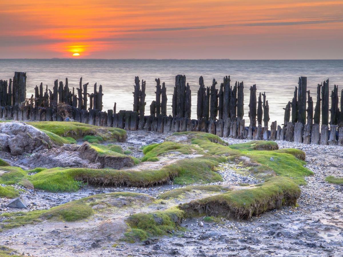 Wadsuper Vakantiewoning Paesens Moddergat Aan De Waddenzee Exteriér fotografie